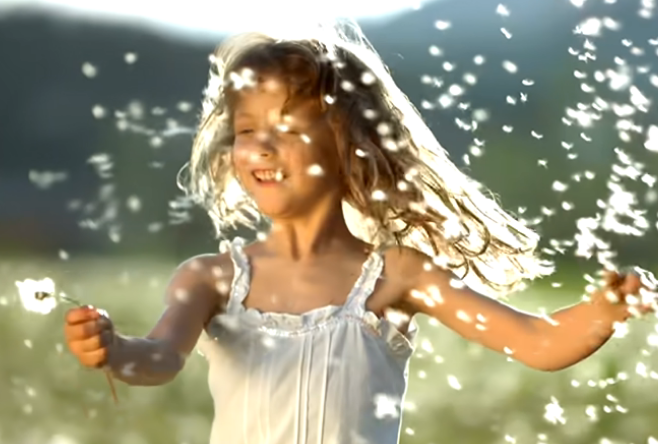 niña bailando